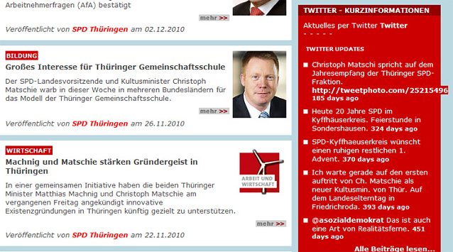 Bild: SPD twittert?