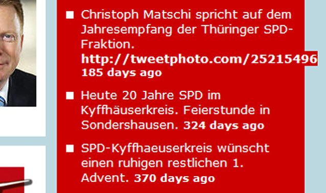 Bild: SPD twittert?