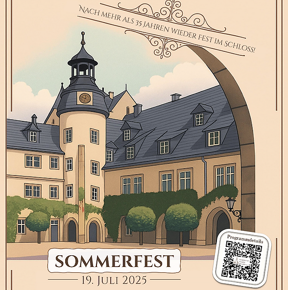 Bild: Sommerfest im Schloss Stolberg