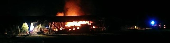 Bild: Gro&szlig;brand in Hainrode