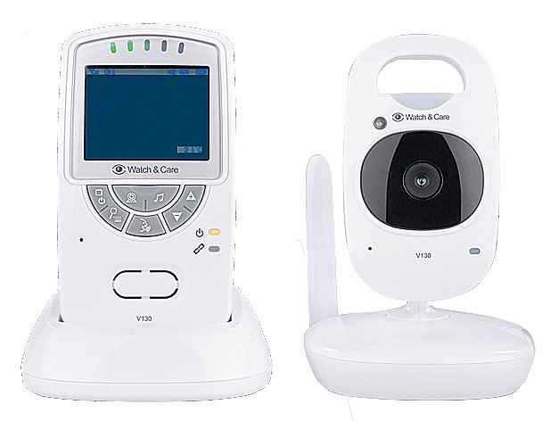 Bild: Babyphone mit Video&uuml;bertragung: Audioline Watch & Care V130