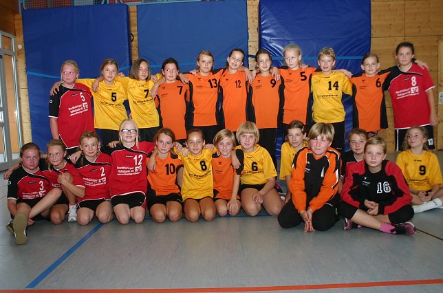 Bild: Weiblicher Handballnachwuchs