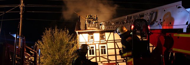 Bild: Brand in geplanter Fl&uuml;chtlingsunterkunft
