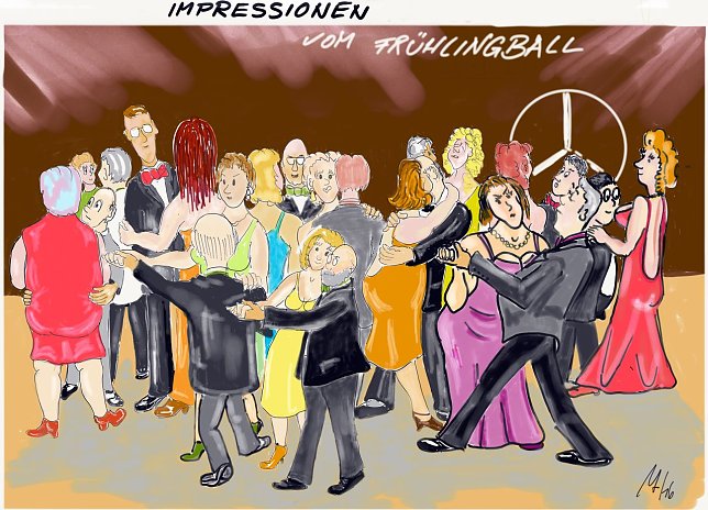 Bild: Fr&uuml;hlingsball im Autohaus Peter