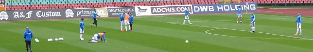 Bild: Aufw&auml;rmen im Jahnsportpark