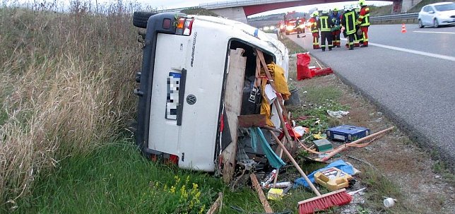 Bild: Unfall auf der A71