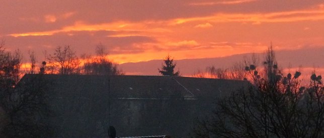Bild: Am Morgen &uuml;ber Nordhausen