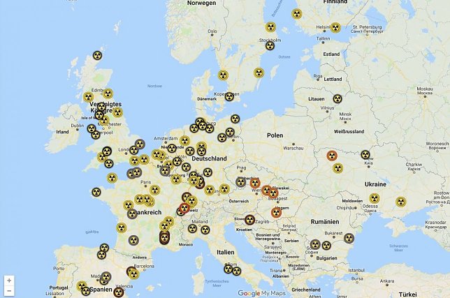 Bild: AKW in Europa