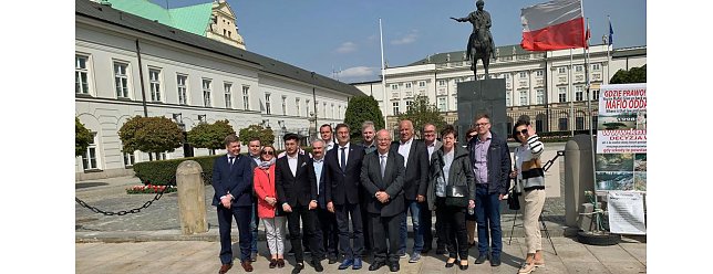 Bild: Besuch einer Delegation im Partnerkreis Olkusz