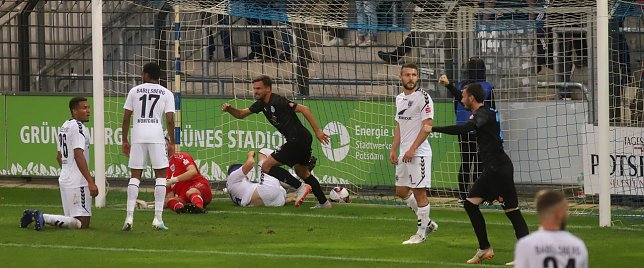 Bild: Und das ist das 0:1 f&uuml;r Wacker