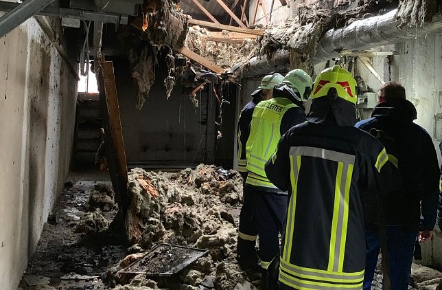 Bild: Brand in Immenrode