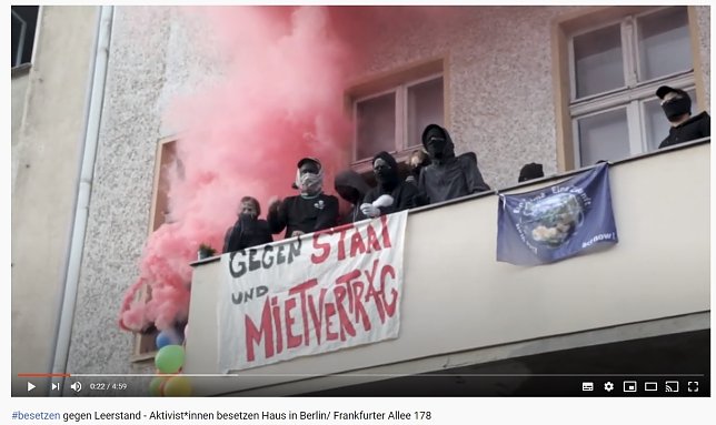 Bild: H&auml;user besetzen in Berlin? Kein Problem