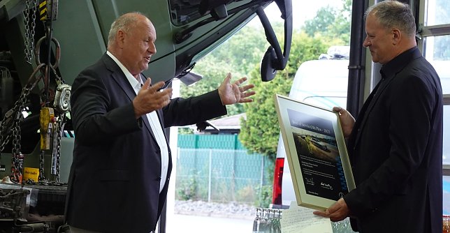 Bild: Fran&ccedil;ois Urieta (rechts) und Helmut Peter kennen sich schon seit Jahren