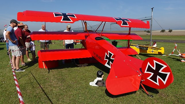 Bild: Die Fokker DR1� will auch dieses Jahr wieder starten