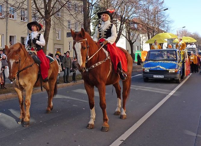 Rosenmontagsumzug Sondershausen (Foto: Karl-Heinz Herrmann) Rosenmontagsumzug Sondershausen (Foto: Karl-Heinz Herrmann)