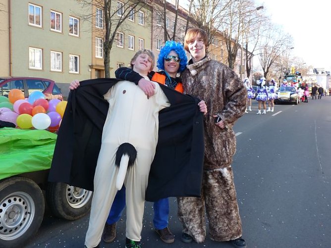 Rosenmontagsumzug Sondershausen (Foto: Karl-Heinz Herrmann)