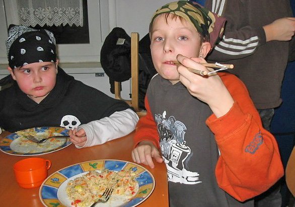 Drei Dinge auf einmal (Foto: Kreisjugendring)