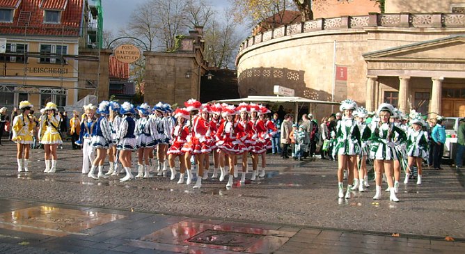 Archivbild Karnevalsauftakt 11.11.2007 Sondershausen (Foto: Karl-Heinz Herrmann)