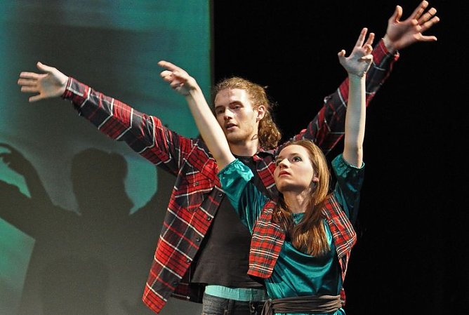 Vor der Premiere (Foto: Matthias Bormann)