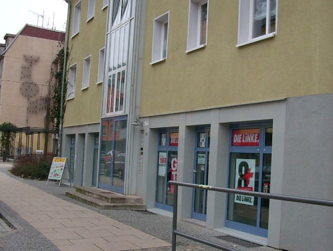 Neue Geschäftsstelle "Die Linken" in Sondershausen (Foto: Karl-Heinz Herrmann) Neue Geschäftsstelle "Die Linken" in Sondershausen (Foto: Karl-Heinz Herrmann)