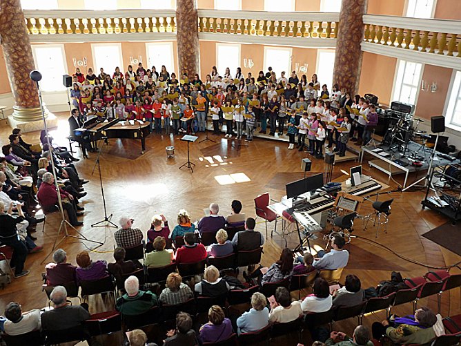 Fr&uuml;hling eingesungen (Foto: Karl-Heinz Herrmann)