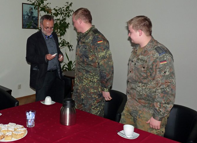 Soldaten im Forum (Foto: Karl-Heinz Herrmann)