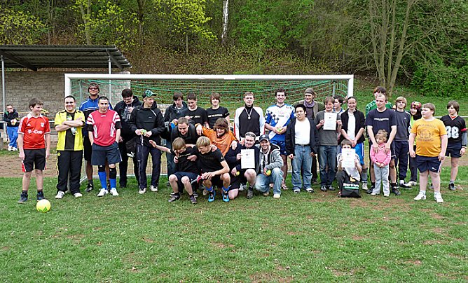 Fu&szlig;ballturnier im Borntal (Foto: Karl-Heinz Herrmann)