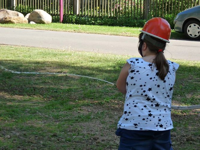 Einsatz in Neuheide (Foto: Karl-Heinz Herrmann)