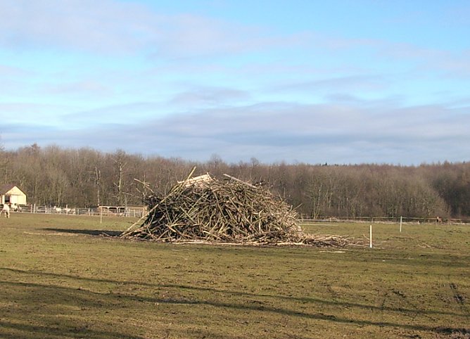Osterfeuer Possen (Foto: Karl-Heinz Herrmann)