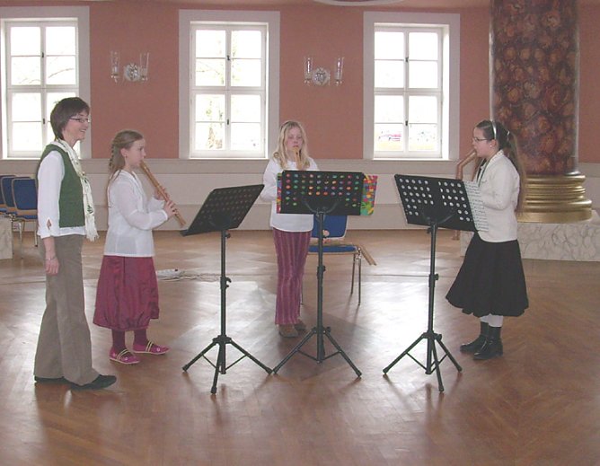 Der Fl&ouml;tenwettbewerb (Foto: Karl-Heinz Herrmann)