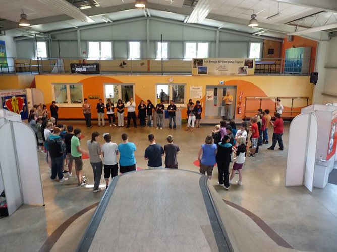 Mitmach-Parcours  (Foto: Karl-Heinz Herrmann)