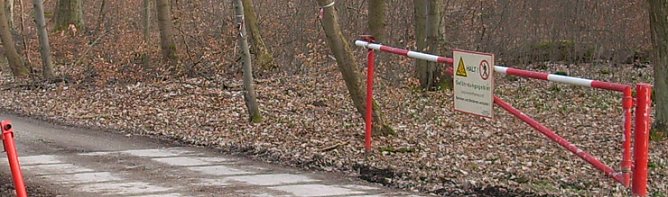 Sperrschranke ge&ouml;ffnet (Foto: Karl-Heinz Herrmann)