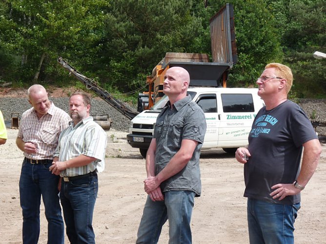 Richtfest gefeiert (Foto: Karl-Heinz Herrmann)