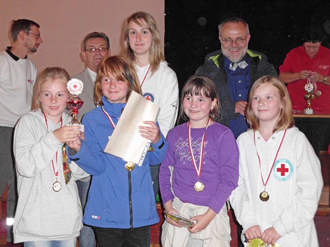 Kreiswettbewerb Junge Sanit&auml;ter (Foto: DRK-Kreisverband)