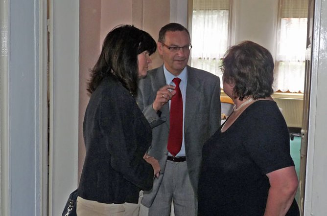 Zu Besuch im Frauenhaus (Foto: Karl-Heinz Herrmann)