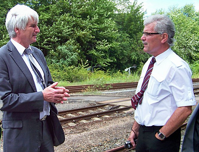 Stillgelegter Bahnh&ouml;fe in Sondershausen (Foto: MDB Selle)