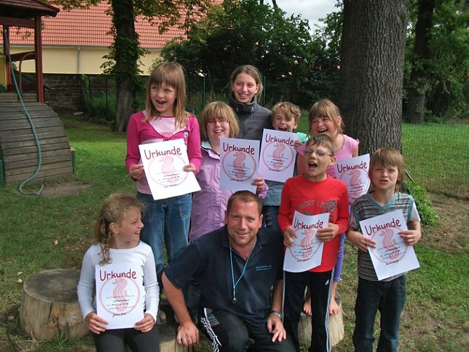 Im DOMizil waren die Indianer los (Foto: Domizil Bad Frankenhausen) Im DOMizil waren die Indianer los (Foto: Domizil Bad Frankenhausen)
