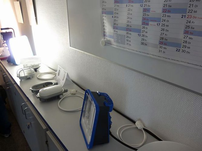 Zu Besuch bei Sonlux (Foto: Karl-Heinz Herrmann)