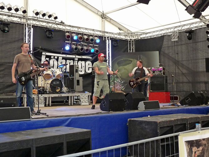 Erste Kirmesburschen angereist (Foto: Karl-Heinz Herrmann)