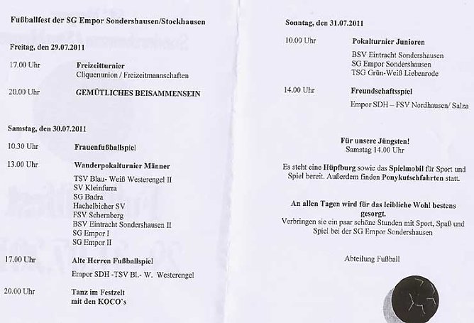 Fußballfest gestartet (Foto: Karl-Heinz Herrmann) Fußballfest gestartet (Foto: Karl-Heinz Herrmann)