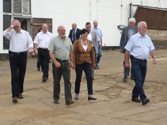 Flurfahrt im Kyffh&auml;userkreis (Foto: Kreisbauernverband Kyffh&auml;userkreis)