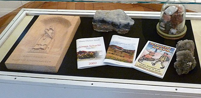 Ausstellung mit Bergbaumotiven (Foto: Karl-Heinz Herrmann) Ausstellung mit Bergbaumotiven (Foto: Karl-Heinz Herrmann)