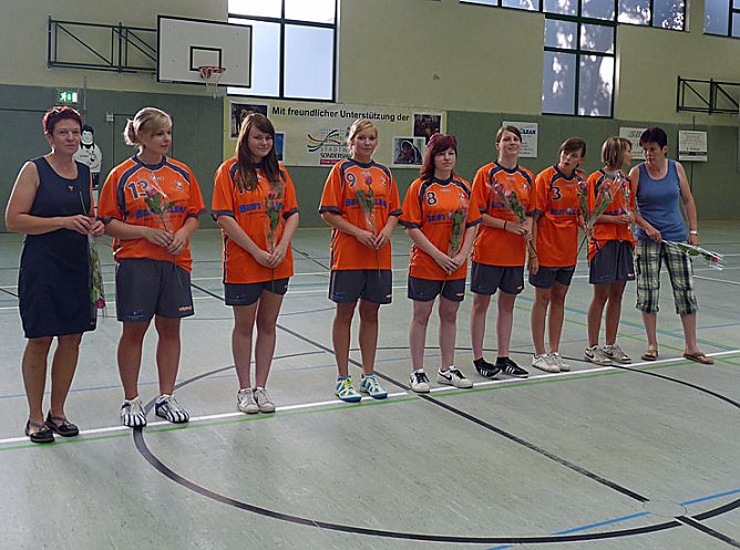 Werbung f&uuml;r den Handball (Foto: Karl-Heinz Herrmann)