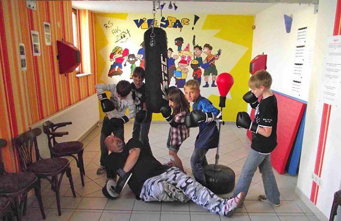 Boxen war der Renner (Foto: Domizil Bad Frankenhausen) Boxen war der Renner (Foto: Domizil Bad Frankenhausen)