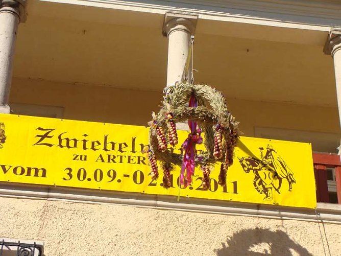 Wetter stimmte zum Zwiebelmarkt (Foto: Familie Kieper)