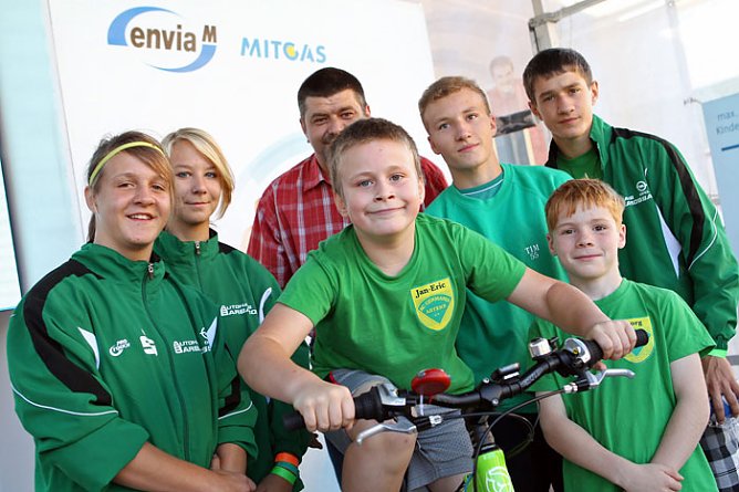 Zielsprint in Artern (Foto: enviaM)