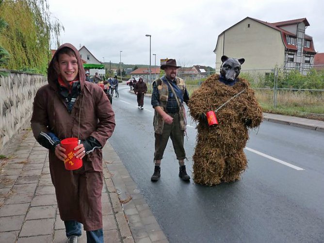 Der B&auml;r war los! (Foto: Karl-Heinz Herrmann)
