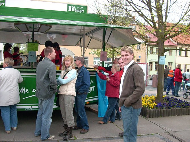 Maibaum-Party Bad Frankenhausen (Foto: Karl-Heinz Herrmann)