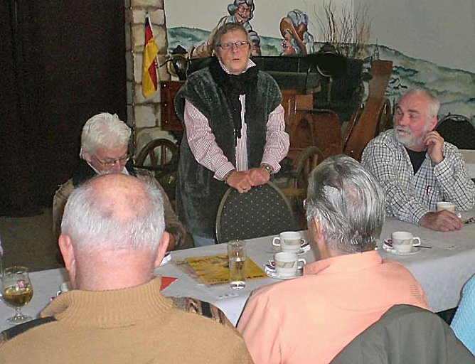 Beim Ortsverband vorgestellt (Foto: Klaus Henze)
