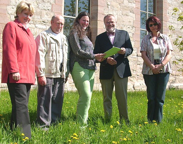 &Uuml;bergabe Zuwendungsbescheid (Foto: Karl-Heinz Herrmann)